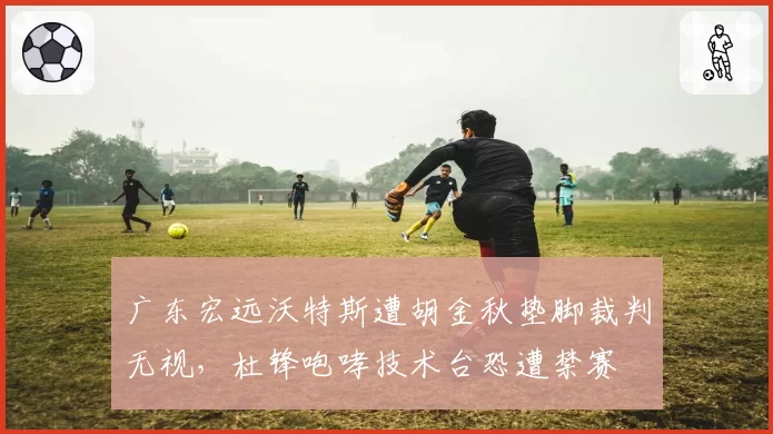 广东宏远沃特斯遭胡金秋垫脚裁判无视，杜锋咆哮技术台恐遭禁赛