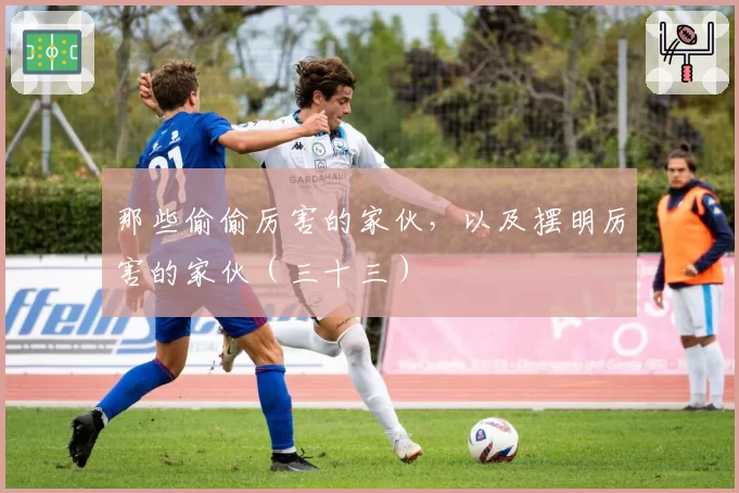 那些偷偷厉害的家伙，以及摆明厉害的家伙（三十三）